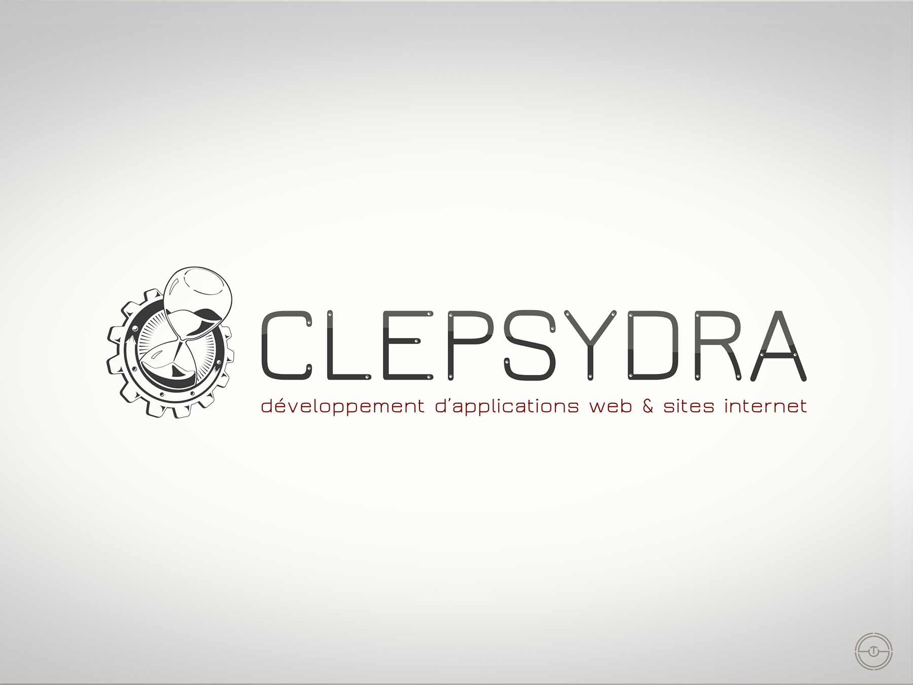 Réalisation de logo à Montauban pour la société Clepsydra