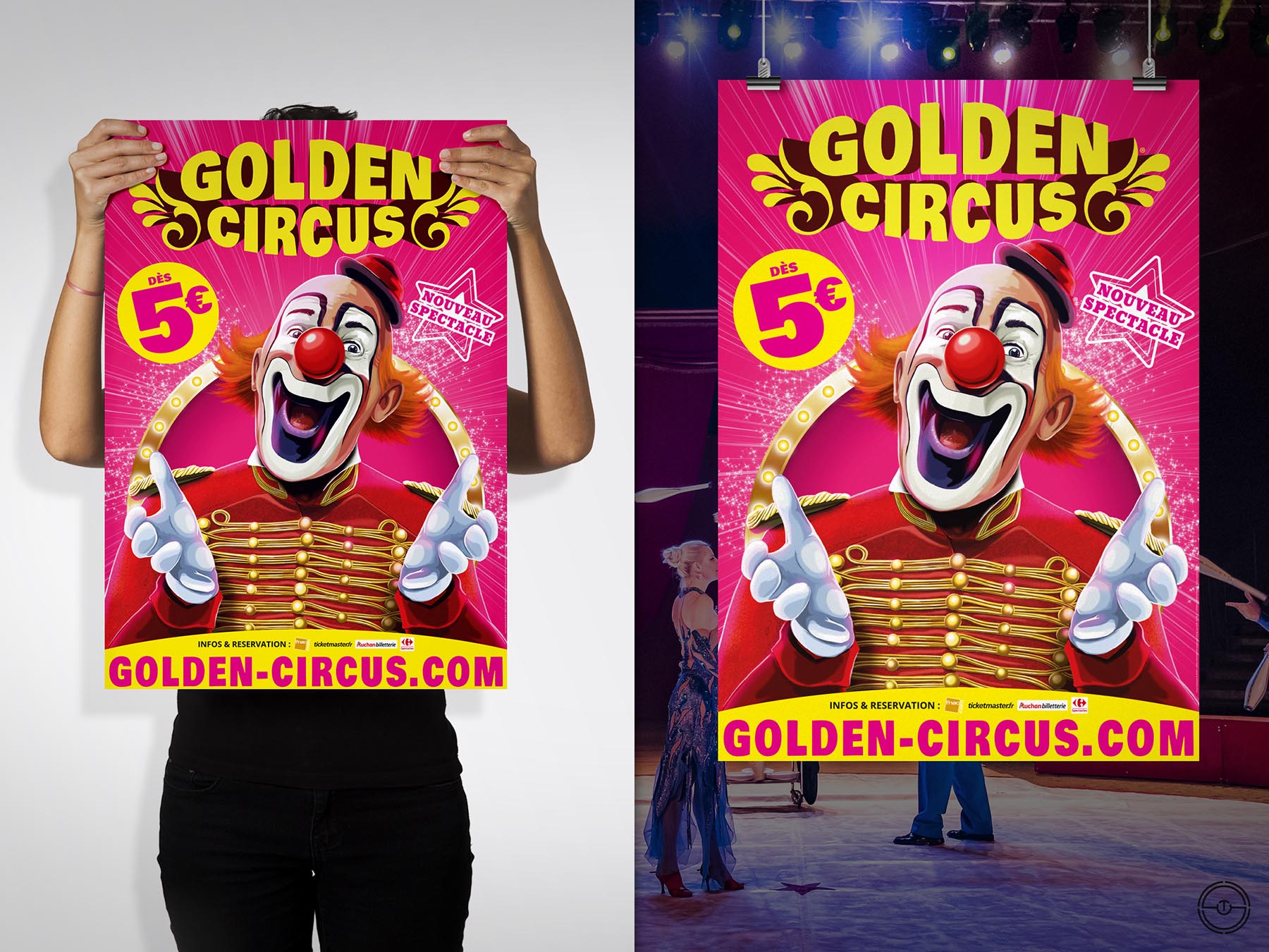Affiche spectacle du cirque 2019