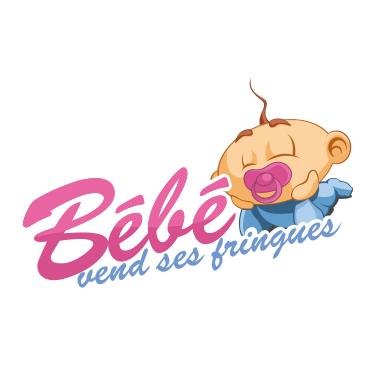 Logo bébé vend ses fringues