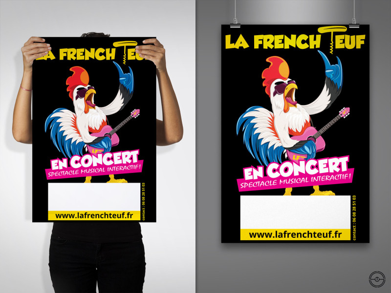 Affiche 30x40cm et illustration par le Studio509