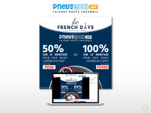 Communication visuelle pour les soldes French Days en France