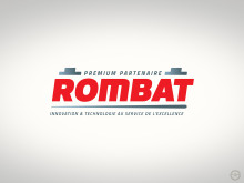 Présentation du logo de Rombat entreprise spécialisé dans la batterie prémium