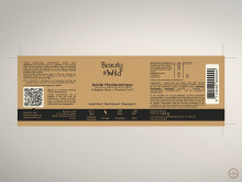 Image de présentation des étiquettes des compléments alimentaires "Acide Hyaluronique" de la marque Beauty and Wild à Montauban.