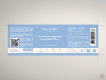 Image de présentation des étiquettes des compléments alimentaires "Magnesium" de la marque Beauty and Wild à Montauban.
