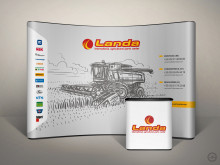 Visuel représentant le mur de LANDA lors du salon de l'agriculture