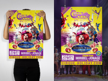 Affiche spectacle du cirque 2018