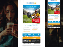 Emailing Pneusgom à l'occasion des matchs de la coupe du monde de 2018